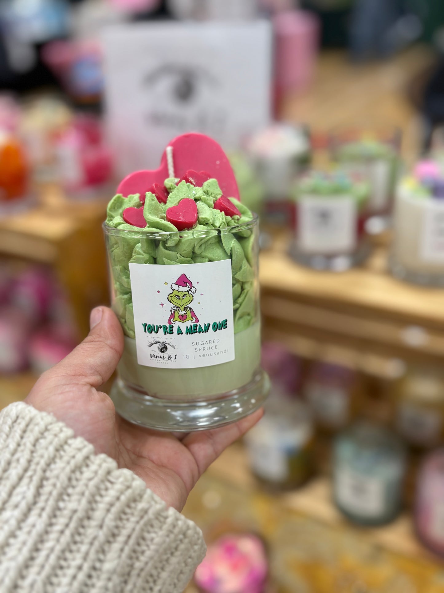 Whipped Cream Candle