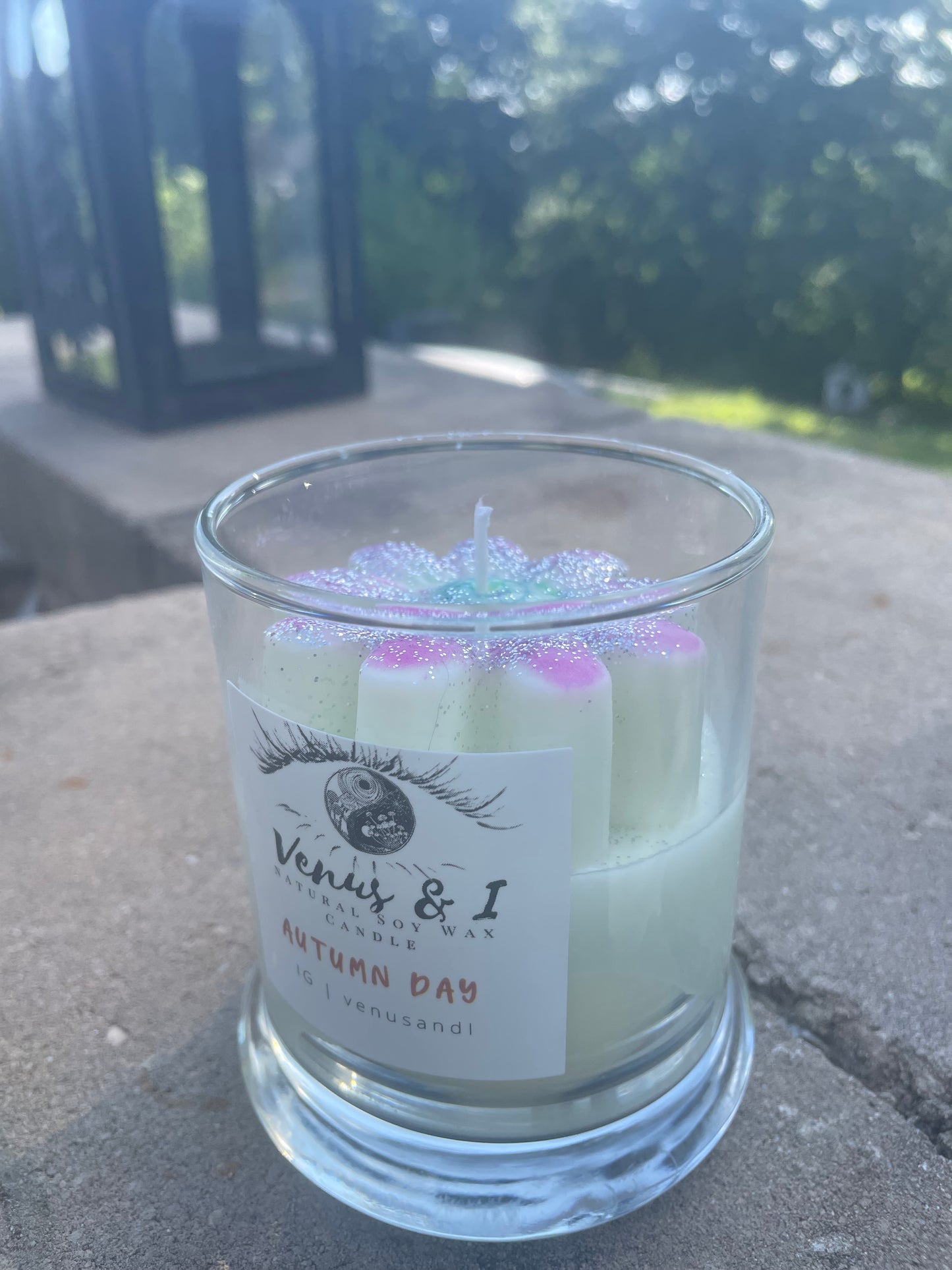 Rose / Flower candle
