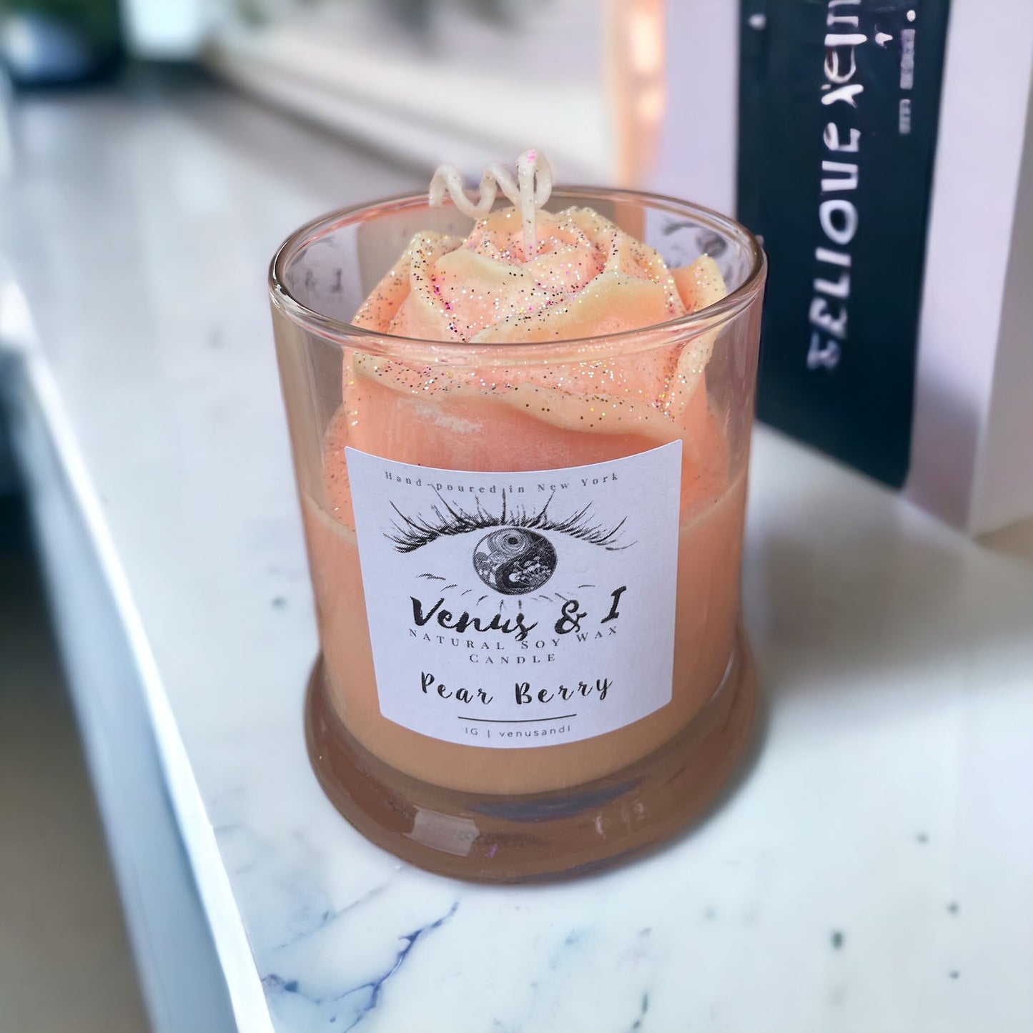 Rose / Flower candle