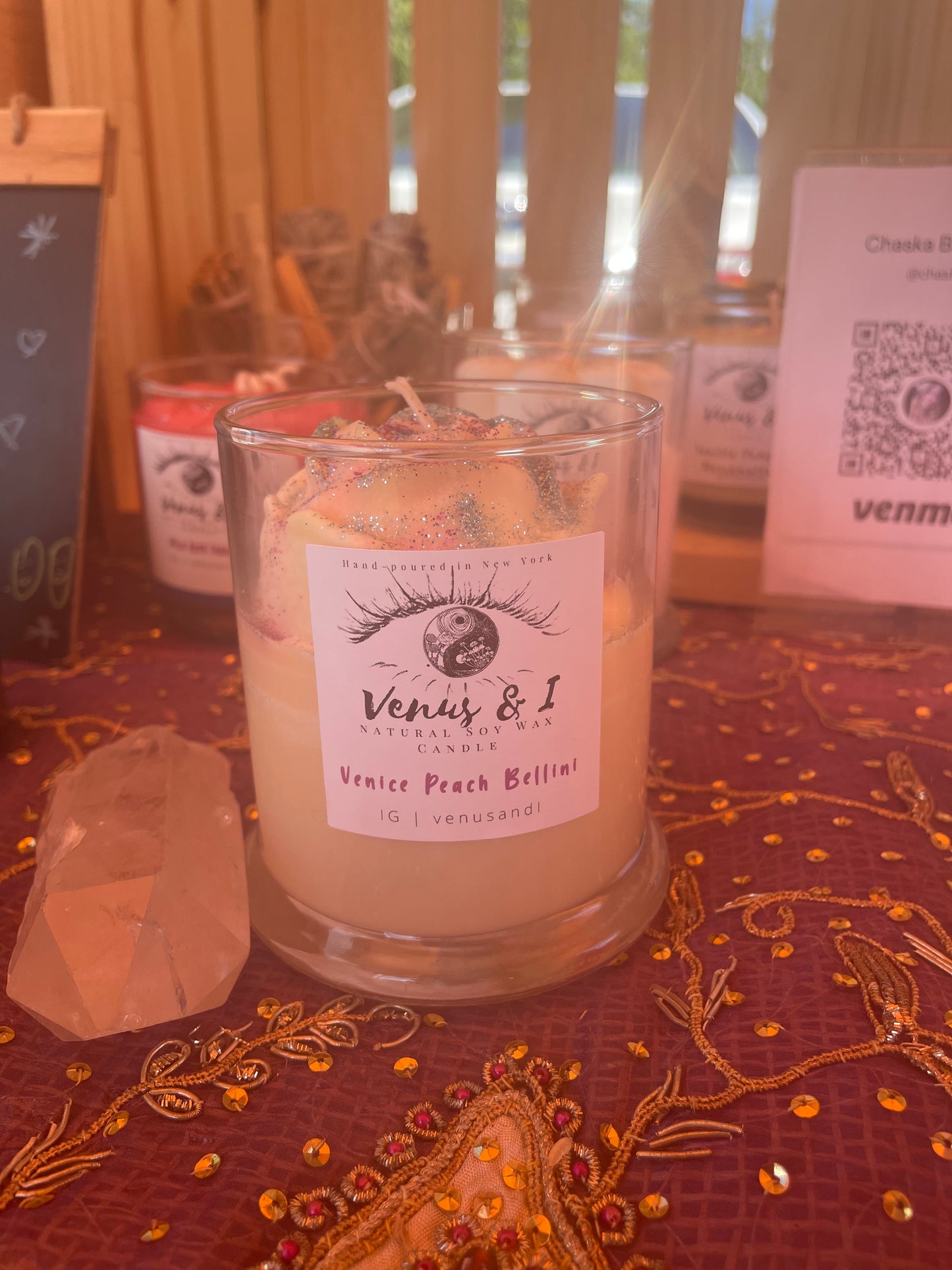 Rose / Flower candle