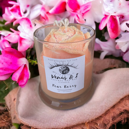 Rose / Flower candle