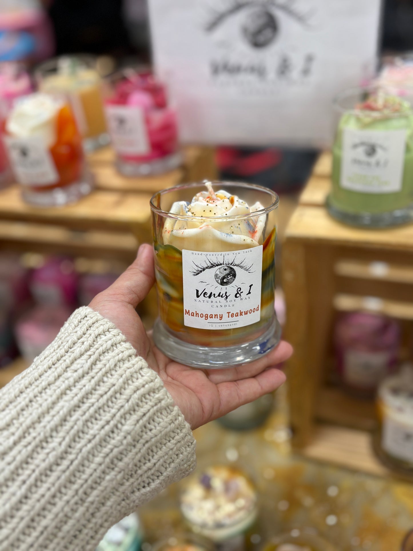 Rose / Flower candle