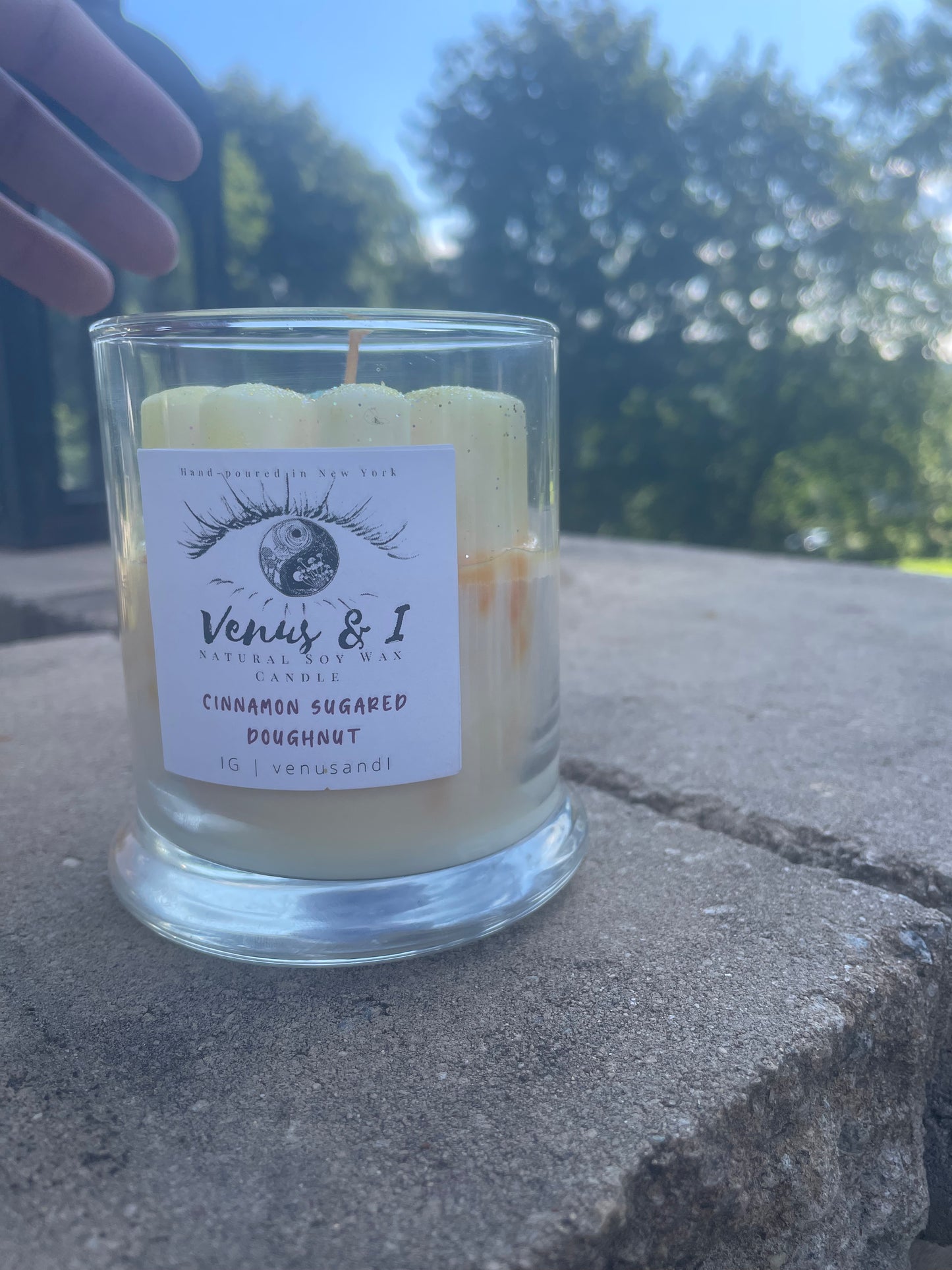 Rose / Flower candle