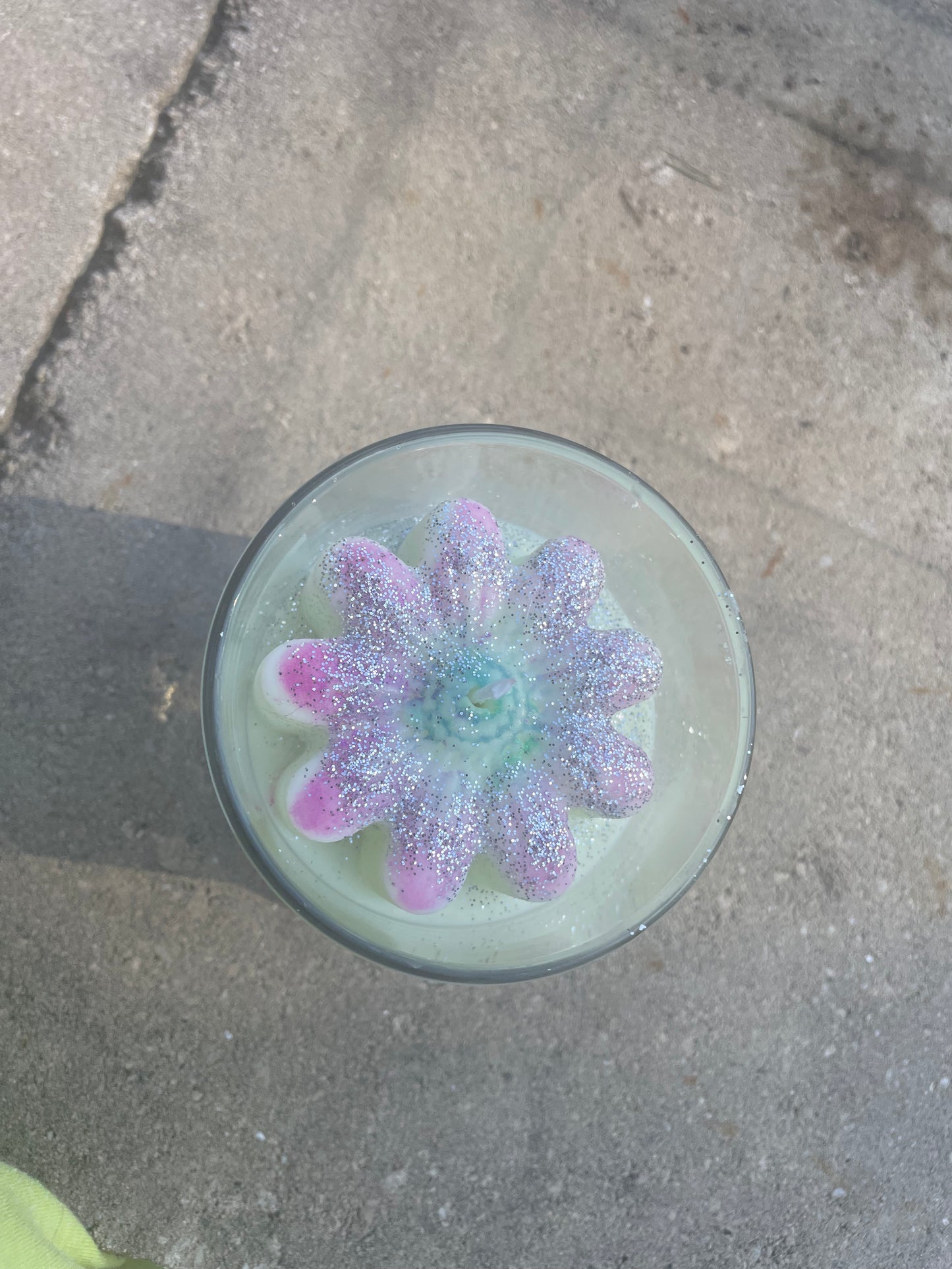 Rose / Flower candle