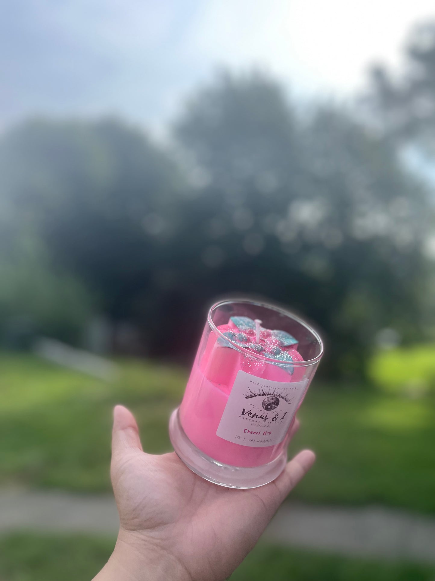 Rose / Flower candle