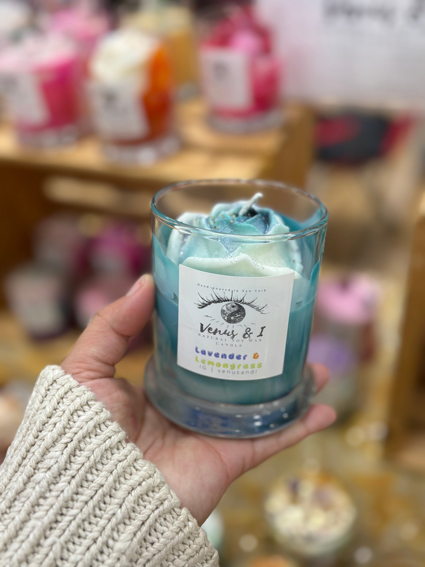 Rose / Flower candle