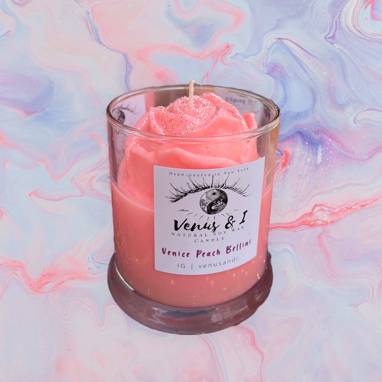 Rose / Flower candle