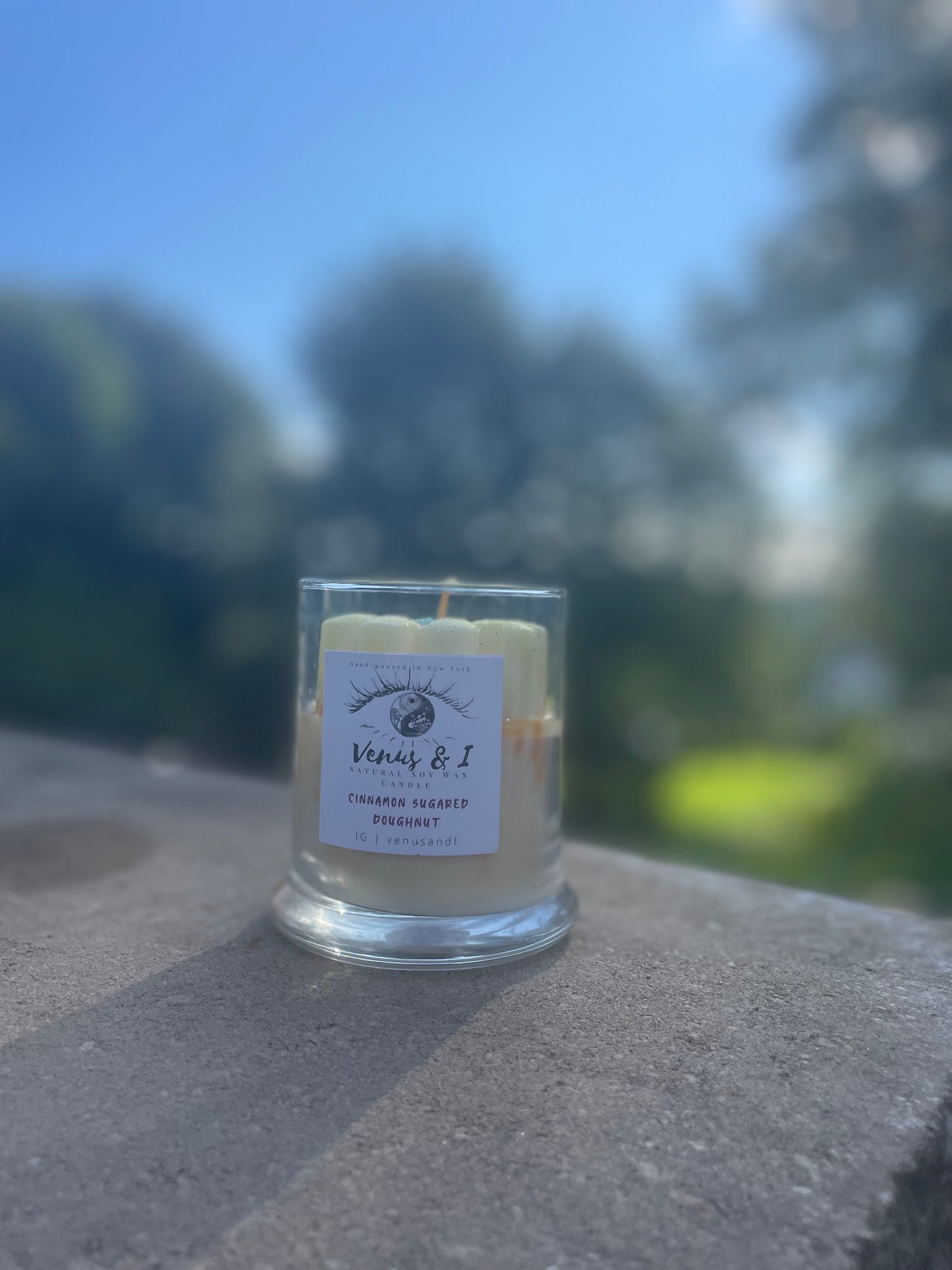 Rose / Flower candle