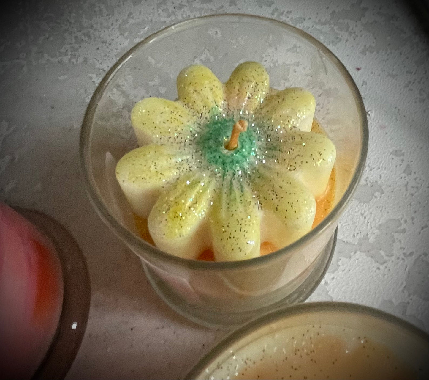 Rose / Flower candle