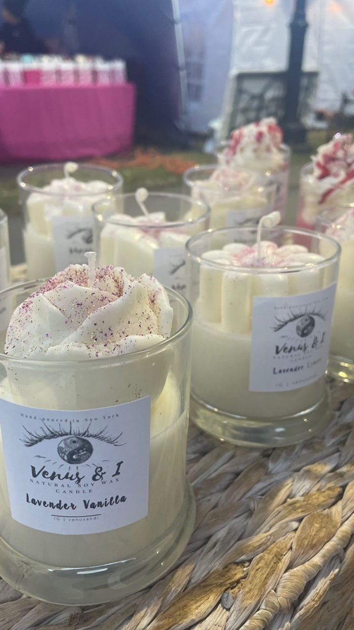 Rose / Flower candle