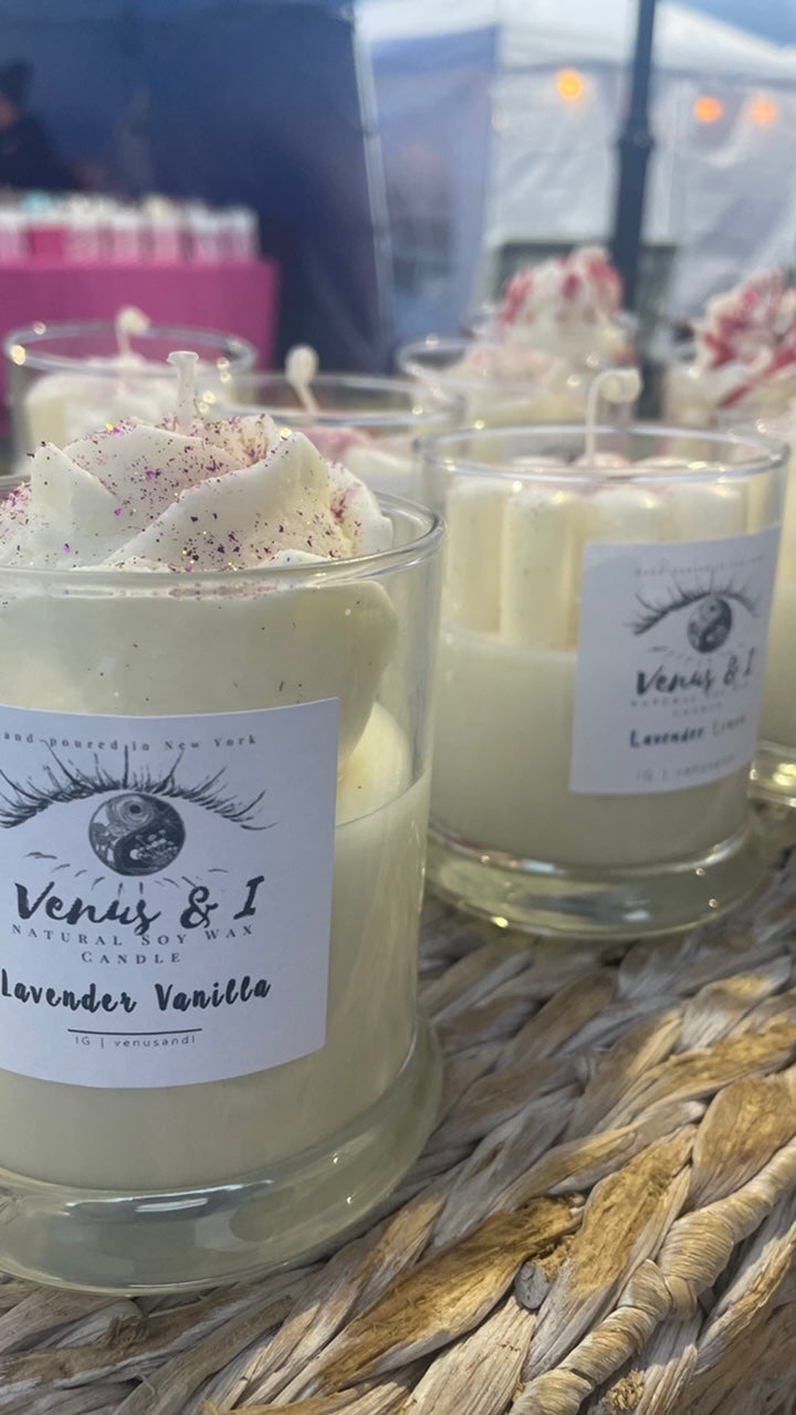 Rose / Flower candle